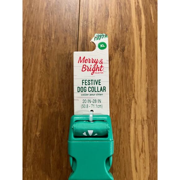 Naughty or nice Festive dog collar- Size XL- New - Picture 3 of 3